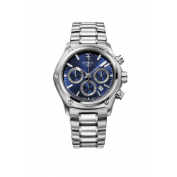 Ebel 1911 42 mm automaat chronograaf staal met extra band - 42084