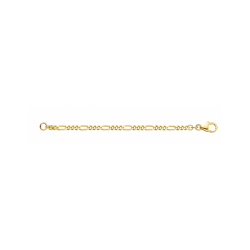 Fjory 4mm Figaro schakel - 41670