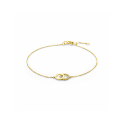 9k armband zirkonia 16,5 - 17,5 - 18,5 - 42045